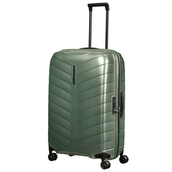 Samsonite Mala de Viagem / Trolley Grande 75cm 4R ATTRIX Verde | Ref. 92KK800414