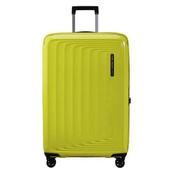 SAMSONITE Mala de Viagem / Trolley Grande 75cm 4R Exp. Nuon Lima Metálico | Ref. 92KF000416