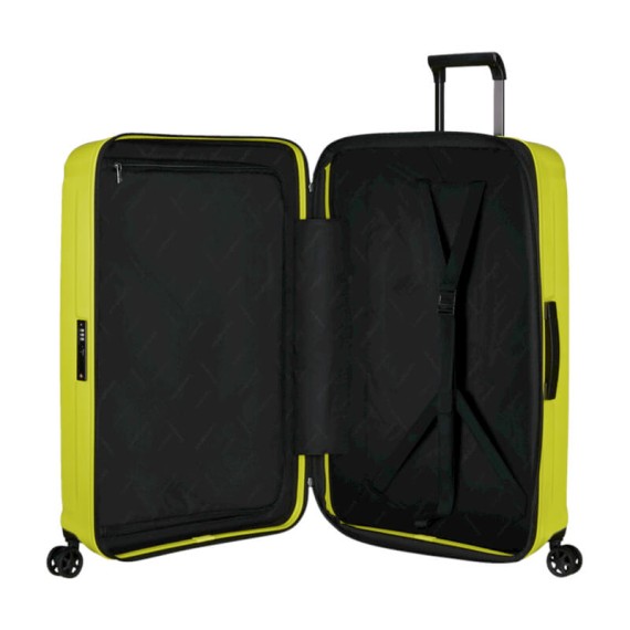 SAMSONITE Mala de Viagem / Trolley Grande 75cm 4R Exp. Nuon Lima Metálico | Ref. 92KF000416