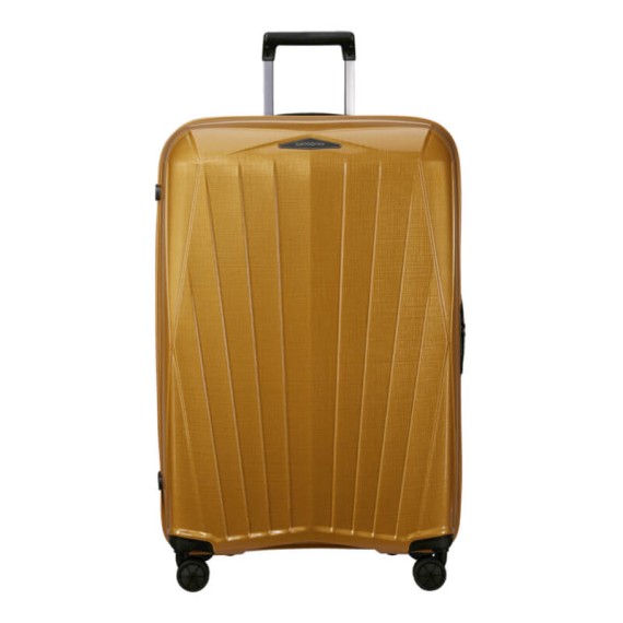 Samsonite Mala de Viagem / Trolley Grande 77cm 4R MAJOR-LITE Amarela | Ref. 92KM100416