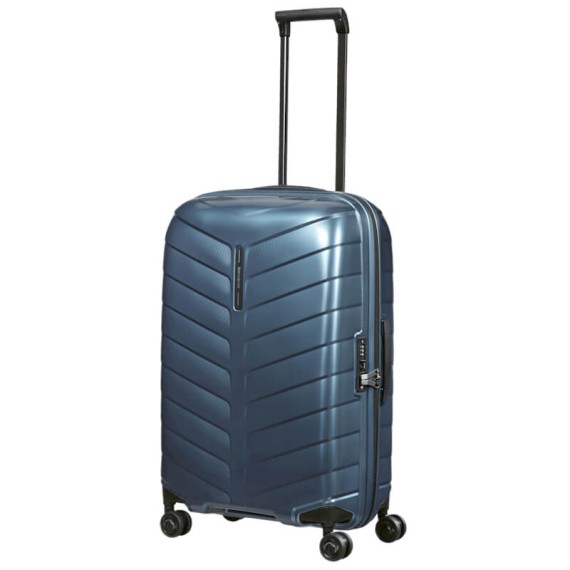 Samsonite Mala de Viagem / Trolley Médio 69cm 4R ATTRIX Azul | Ref. 92KK800311