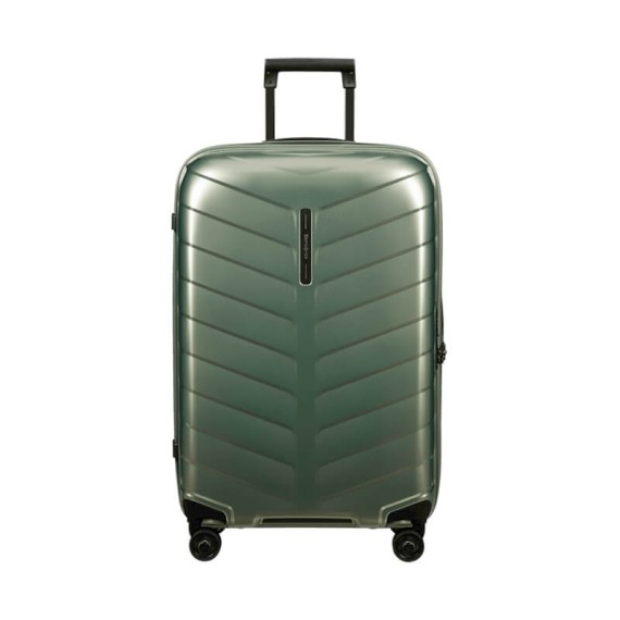 Samsonite Mala de Viagem / Trolley Médio 69cm 4R ATTRIX Verde | Ref. 92KK800314