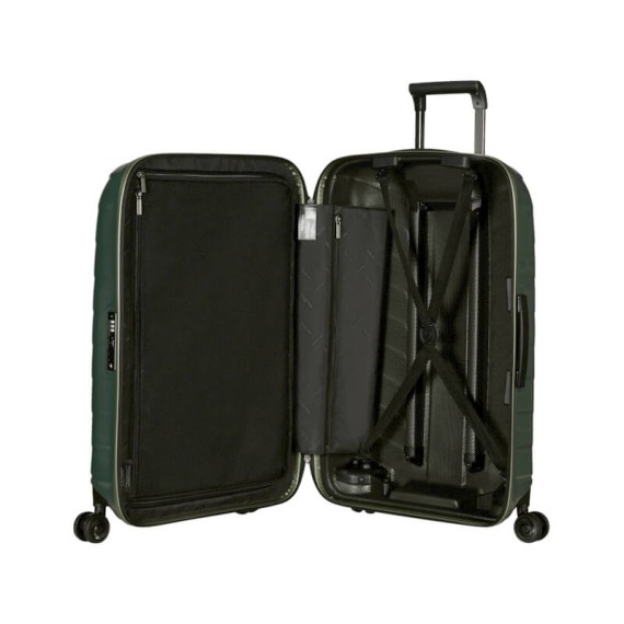 Samsonite Mala de Viagem / Trolley Médio 69cm 4R ATTRIX Verde | Ref. 92KK800314