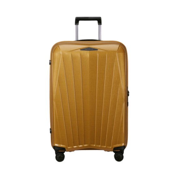 Samsonite Mala de Viagem / Trolley Médio 69cm 4R MAJOR-LITE Amarela | Ref. 92KM100316
