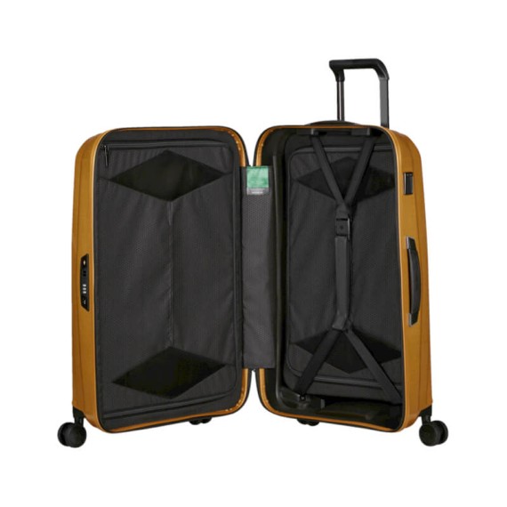 Samsonite Mala de Viagem / Trolley Médio 69cm 4R MAJOR-LITE Amarela | Ref. 92KM100316
