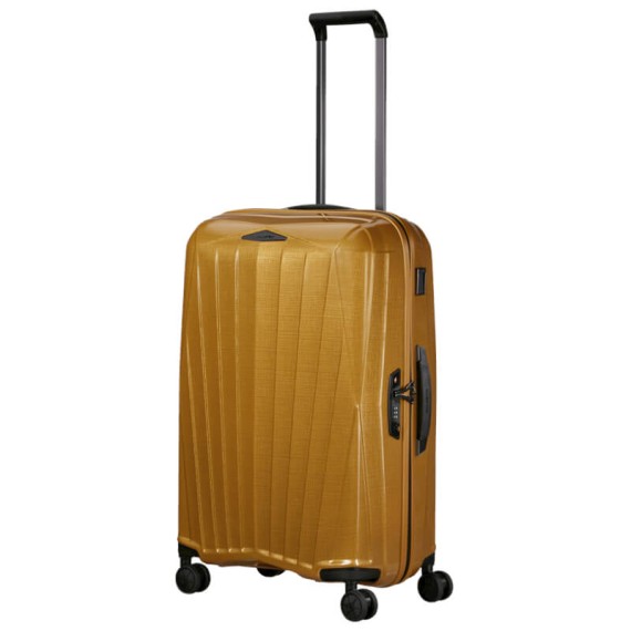 Samsonite Mala de Viagem / Trolley Médio 69cm 4R MAJOR-LITE Amarela | Ref. 92KM100316