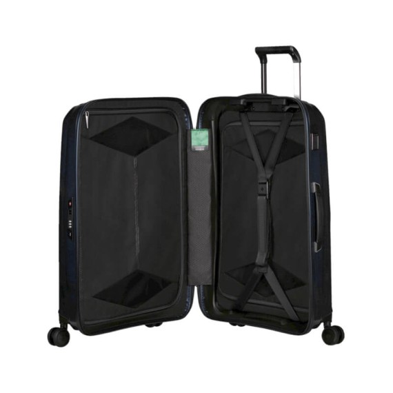 Samsonite Mala de Viagem / Trolley Médio 69cm 4R MAJOR-LITE Azul Escuro | Ref. 92KM100301