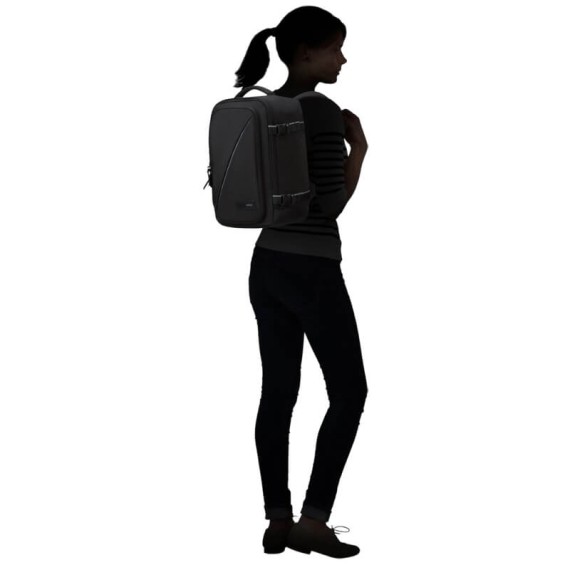 AMERICAN TOURISTER Mochila de Cabine S Ryanair Take2Cabin Preta | Ref. 9291G00409 AMERICAN TOURISTER Mochila de Cabine S Ryanair Take2Cabin Preta | Ref. 9291G00409