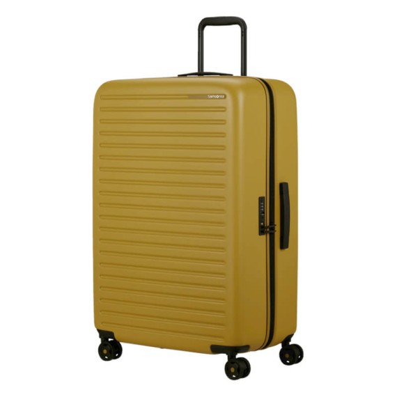 Samsonite Mala de Viagem / Trolley Grande 75cm STACKD Mostarda | Ref. 92KF100323