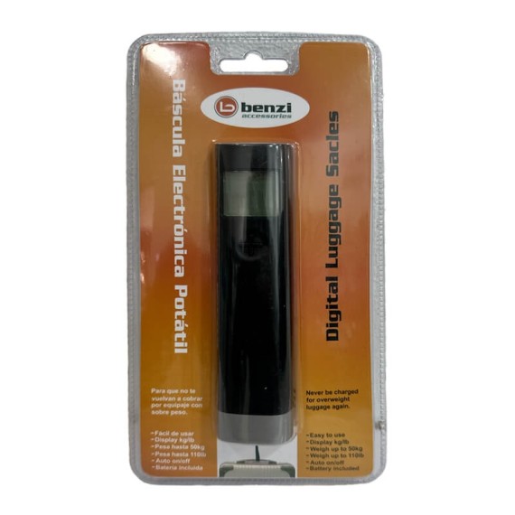 Balança Digital Benzi Preta | Ref. 288.BZ5734