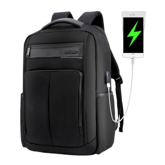 Mochila para Portátil 15.6” Arctic Hunter BORDEL Preta | Ref. 235.ARMO287