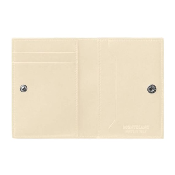 Carteira Mini Vertical 4CC MONTBLANC Meisterstück 4810 Marfim | Ref. 238.130941