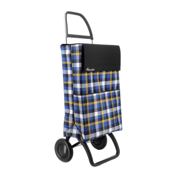 Rolser Carro de Compras JEAN SCOTTISH 2 Rodas 43L Preto | Ref. 253.994328