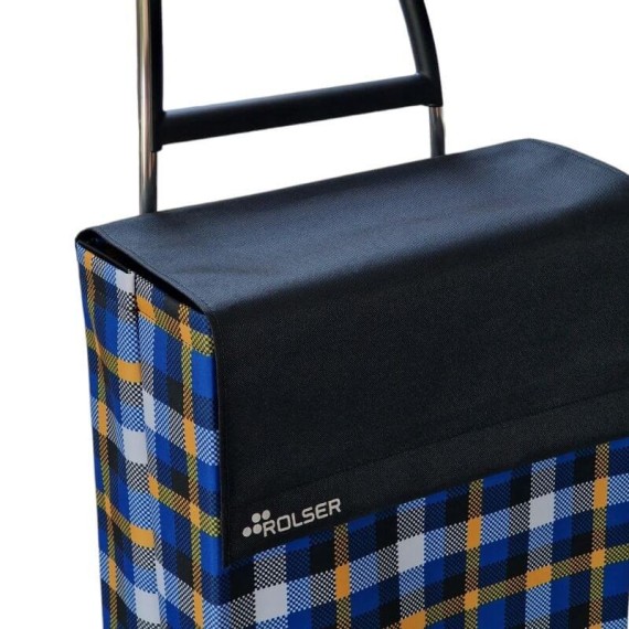 Rolser Carro de Compras JEAN SCOTTISH 2 Rodas 43L Preto | Ref. 253.994328
