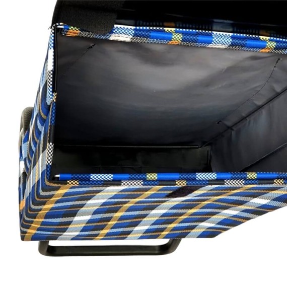 Rolser Carro de Compras JEAN SCOTTISH 2 Rodas 43L Preto | Ref. 253.994328