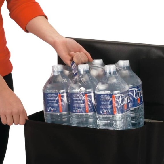 Rolser Carro de Compras JEAN SCOTTISH 2 Rodas 43L Preto | Ref. 253.994328