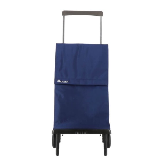 Rolser Carro de Compras PLEGAMATIC Desmontável Liso 2R 40L Azul | Ref. 253.984749
