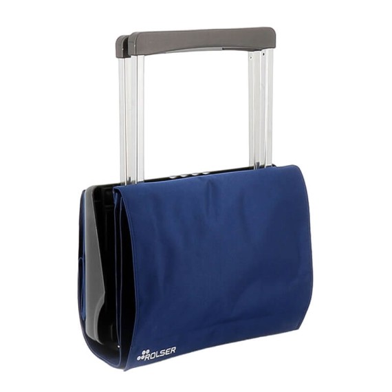 Rolser Carro de Compras PLEGAMATIC Desmontável Liso 2R 40L Azul | Ref. 253.984749