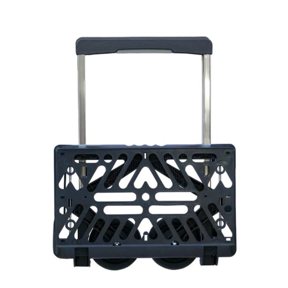 Rolser Carro de Compras PLEGAMATIC Desmontável Liso 2R 40L Preto | Ref. 253.040094