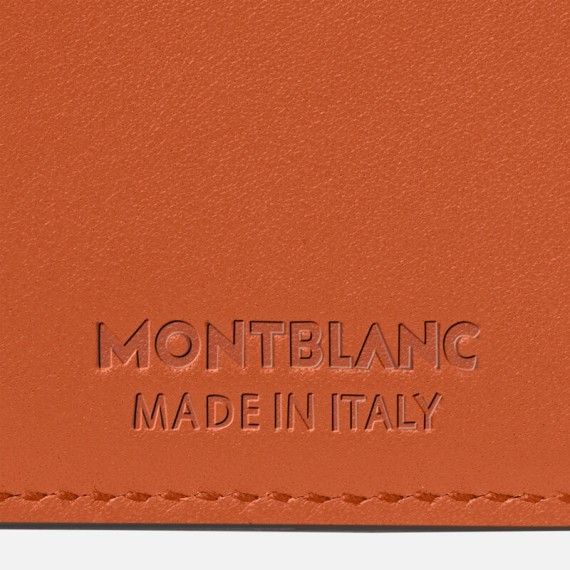 Carteira 4CC Montblanc MEISTERISTÜCK Selection Soft Spicy Orange | Ref. 238.131244