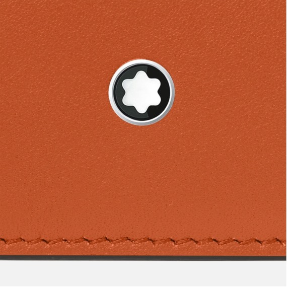 Carteira 4CC Montblanc MEISTERISTÜCK Selection Soft Spicy Orange | Ref. 238.131244