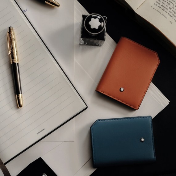Carteira 4CC Montblanc MEISTERISTÜCK Selection Soft Spicy Orange | Ref. 238.131244