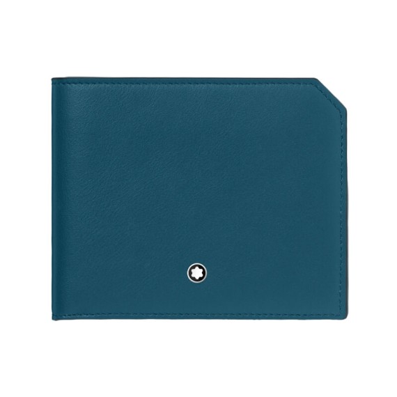 Carteira 6CC Montblanc MEISTERISTÜCK Selection Soft Ottanio | Ref. 238.131242