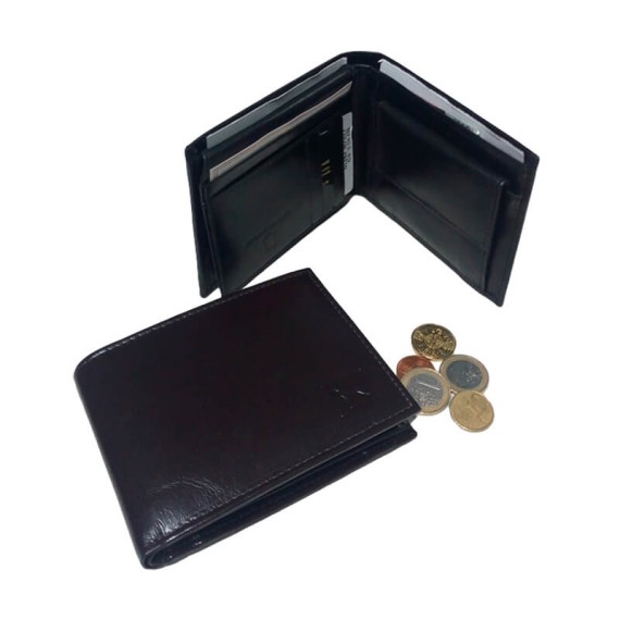 DOGGY Carteira de Homem com Porta-Moedas Castanha | 86.174C DOGGY Carteira de Homem com Porta-Moedas Castanha | 86.174C