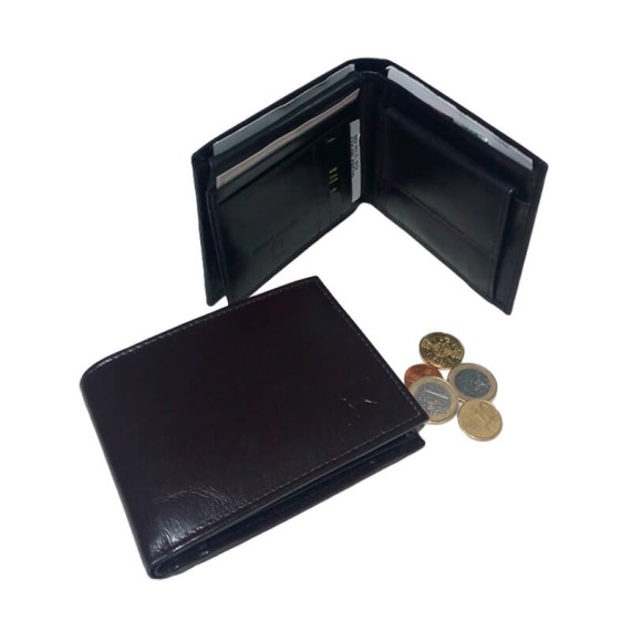 DOGGY Carteira de Homem com Porta-Moedas Preta | Ref. 86.174P