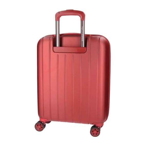 Mala de Cabine / Trolley 55cm 4 Rodas MOVOM Wood Vermelha | Ref. 186.5319466A