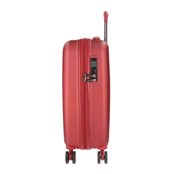 Mala de Cabine / Trolley 55cm 4 Rodas MOVOM Wood Vermelha | Ref. 186.5319466A