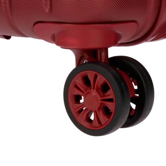 Mala de Cabine / Trolley 55cm 4 Rodas MOVOM Wood Vermelha | Ref. 186.5319466A