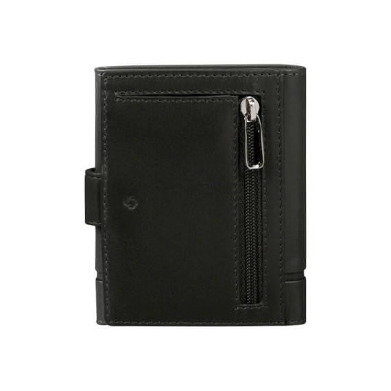 Samsonite Carteira Vertical c/ Presilha 11CC FLAGGED 2.0 SLG Preta | Ref. 92KM714909