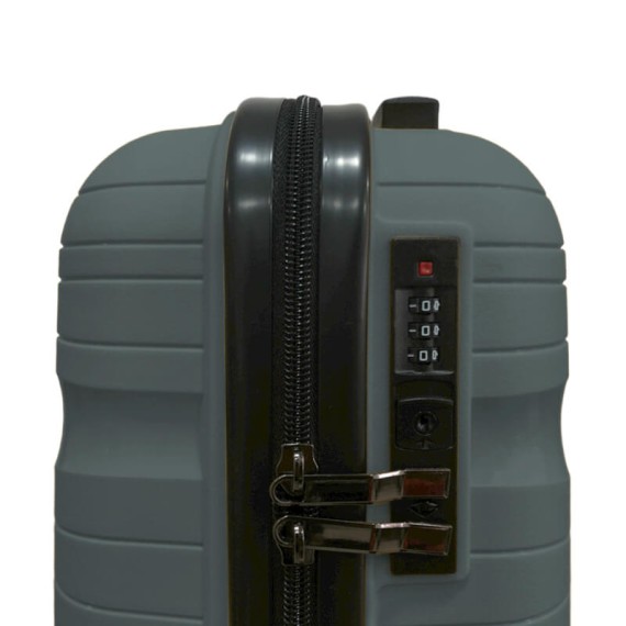 Mala de Cabine / Trolley 45cm 4R. Amovíveis Easyjet 22 Cinza | Ref. 337.22CI