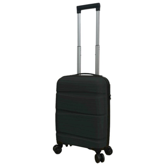 Mala de Cabine / Trolley 45cm 4R. Amovíveis Easyjet 22 Preta | Ref. 337.22P