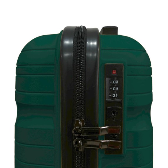 Mala de Cabine / Trolley 45cm 4R. Amovíveis Easyjet 22 Verde Escuro | Ref. 337.22VD