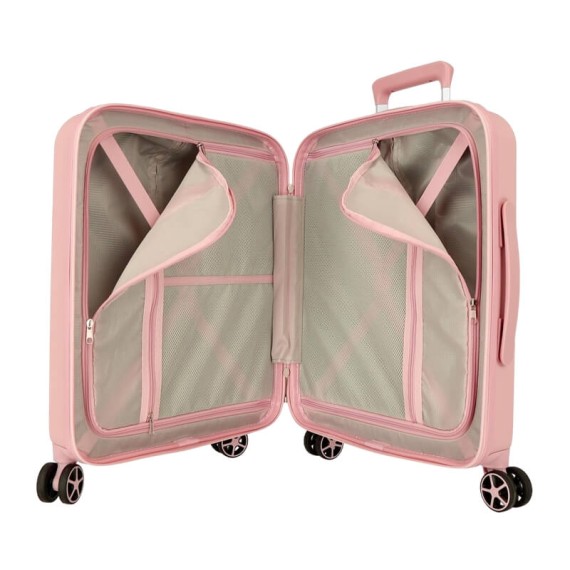 Mala de Cabine / Trolley 55cm 4R Mickey & Minnie Kisses Nude | Ref. 186.3739328