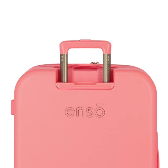 Mala de Viagem / Trolley Médio 70cm 4R Minnie DISNEY 100 HAPINESS Coral | Ref. 186.3669222