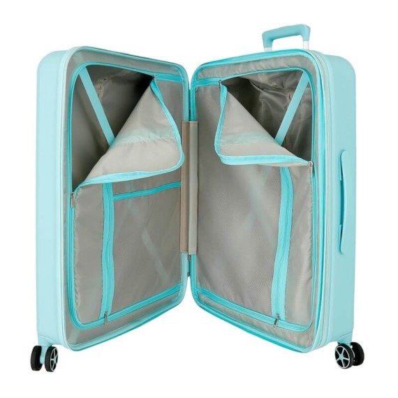 Mala de Viagem / Trolley Médio 70cm 4R Minnie YOU ARE MAGIC Turquesa | Ref. 186.3739421