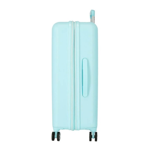 Mala de Viagem / Trolley Médio 70cm 4R Minnie YOU ARE MAGIC Turquesa | Ref. 186.3739421