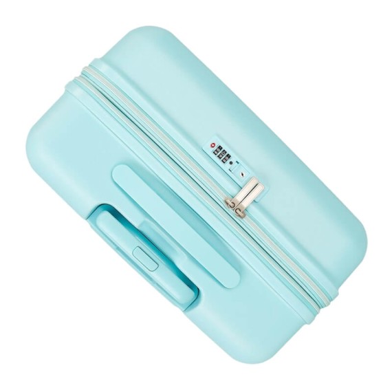 Mala de Viagem / Trolley Médio 70cm 4R Minnie YOU ARE MAGIC Turquesa | Ref. 186.3739421