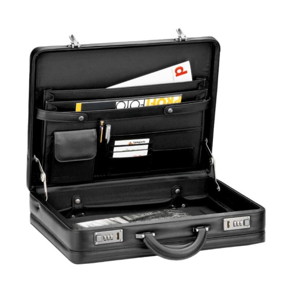 Pasta Diplomata Attache D&N 26314 Preta | Ref. 345.263401 Pasta Diplomata Attache D&N 26314 Preta | Ref. 345.263401