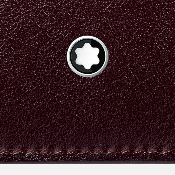Porta-Cartões Vertical 4CC MONTBLANC Meisterstück Burgundy | Ref. 238.131683