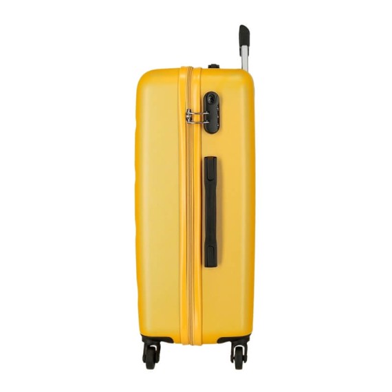 Roll Road Mala de Viagem / Trolley Grande 75cm 4R FLEX Amarela | Ref. 186.584946DC Roll Road Mala de Viagem / Trolley Grande 75cm 4R FLEX Amarela | Ref. 186.584946DC