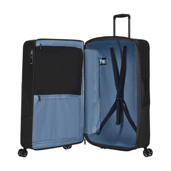 Samsonite Mala de Viagem / Trolley Grande 77cm 4R Exp. BIZ2GO TRVL Preta | Ref. 92KM300309