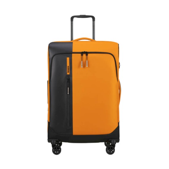 Samsonite Mala de Viagem / Trolley Médio 66cm 4R Exp. BIZ2GO TRVL Amarelo Radiante | Ref. 92KM300206
