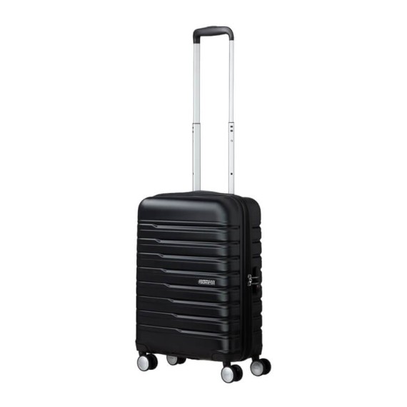 AMERICAN TOURISTER Mala de Cabine 55cm 4R Flashline Preta | Ref. 92ME800109