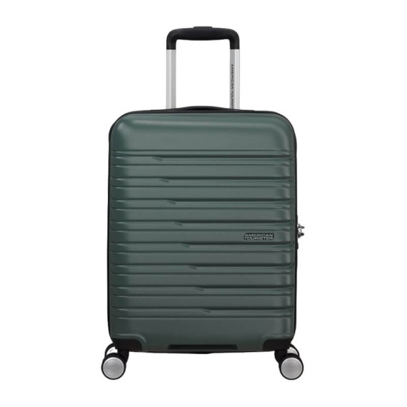 AMERICAN TOURISTER Mala de Cabine 55cm 4R Flashline Verde Floresta | Ref. 92ME800104