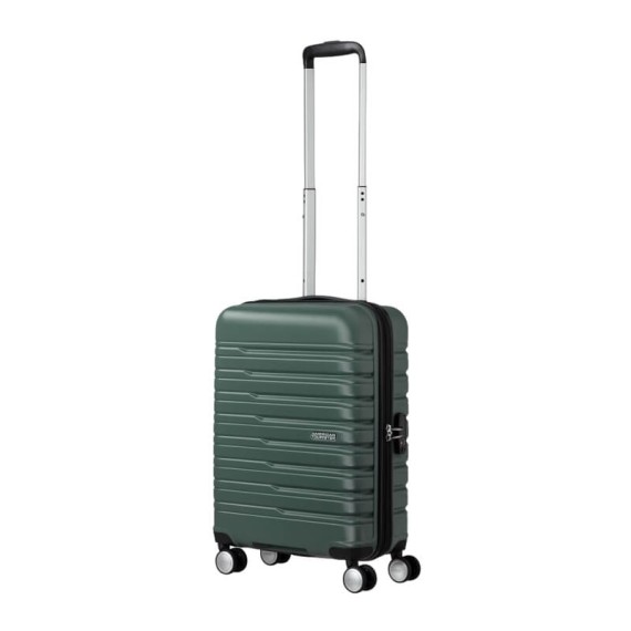AMERICAN TOURISTER Mala de Cabine 55cm 4R Flashline Verde Floresta | Ref. 92ME800104