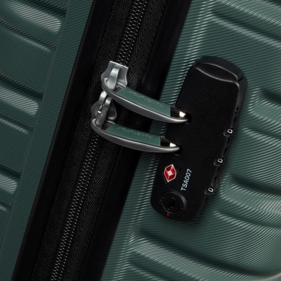 AMERICAN TOURISTER Mala de Cabine 55cm 4R Flashline Verde Floresta | Ref. 92ME800104